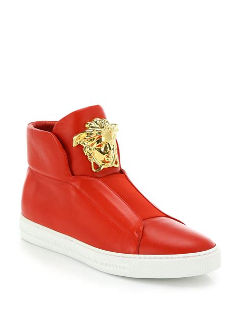 versace high tops cheap|versace high top sneakers.